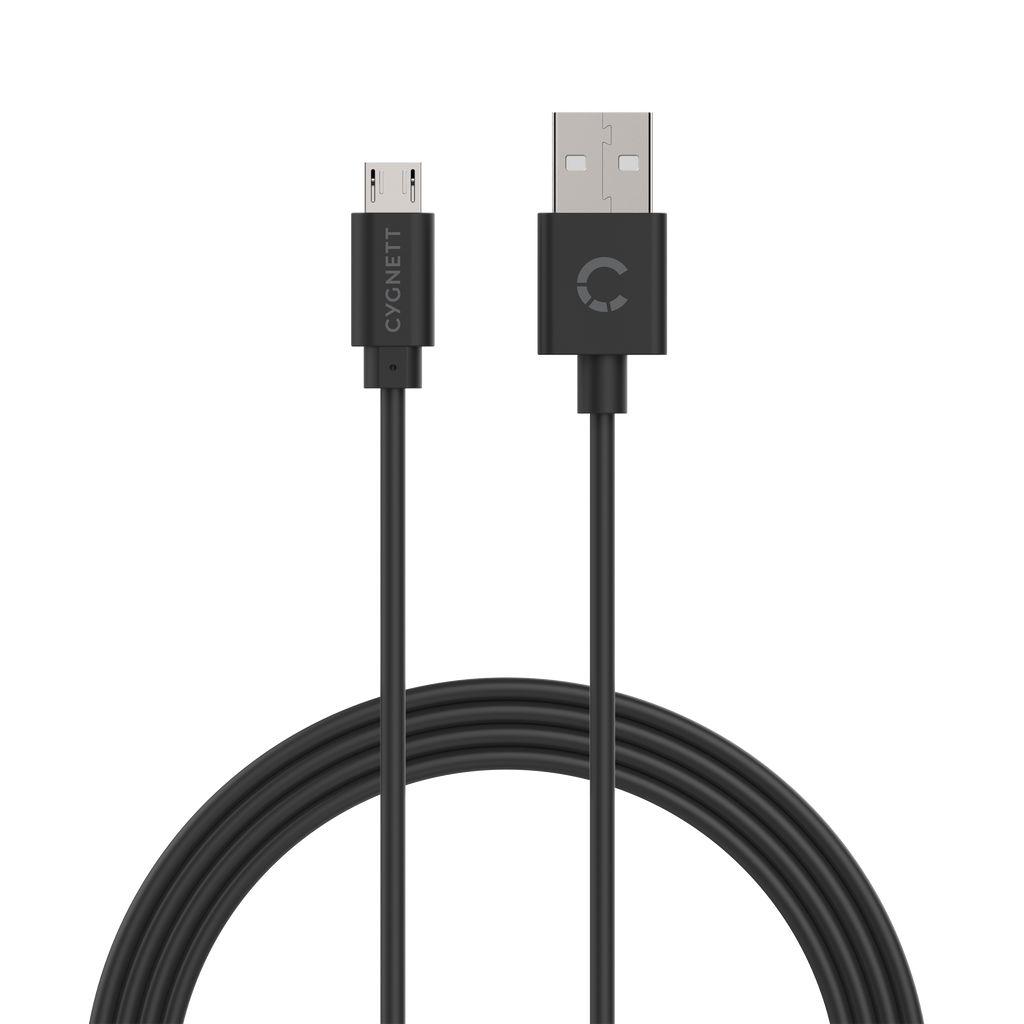 Essentials Micro USB to USBA Cable 2m Black