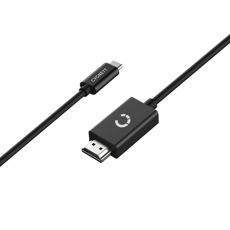 USB-C to HDMI Cable 1.8m - Black - Cygnett (AU)