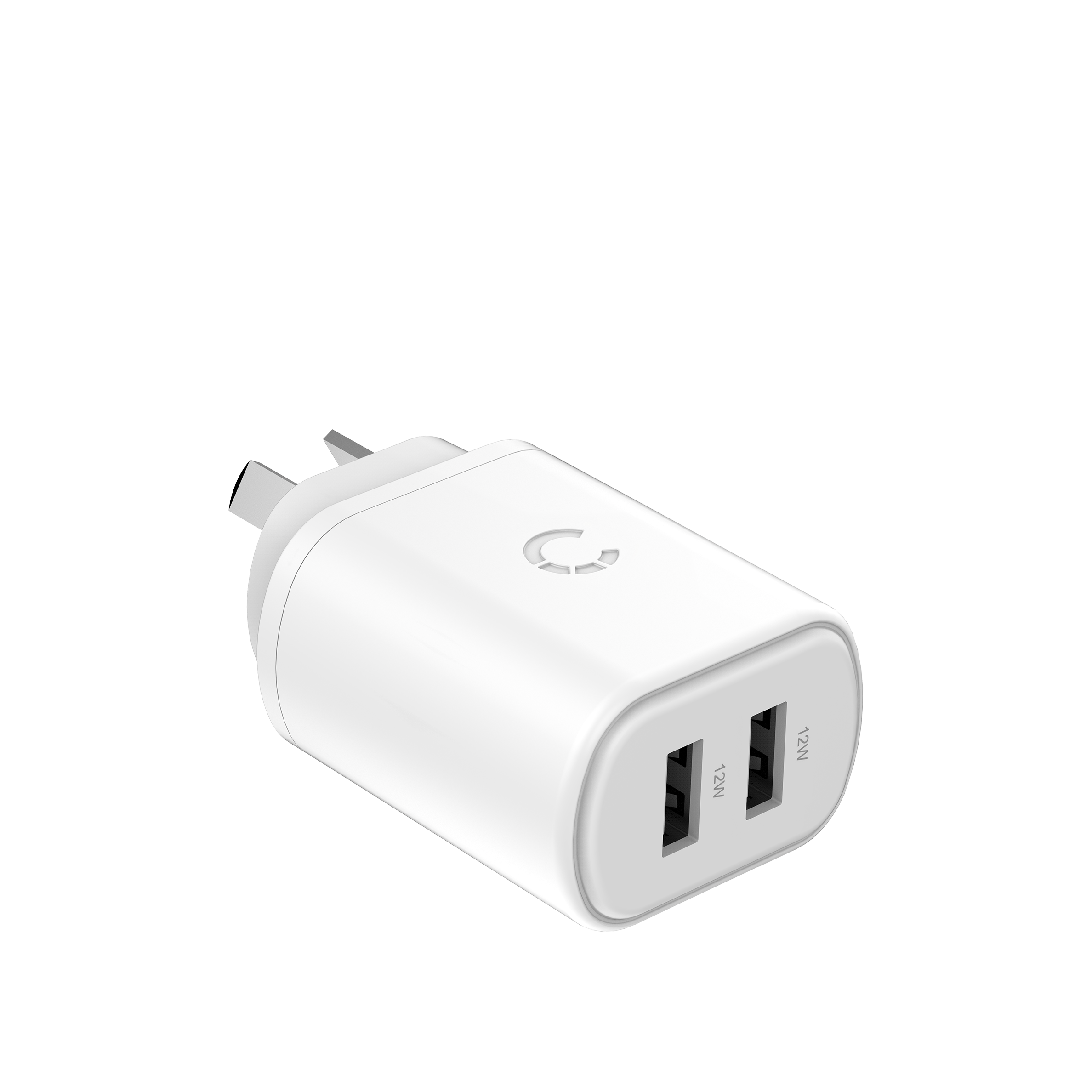12W USB-A Dual Port Wall Charger - Cygnett (AU)