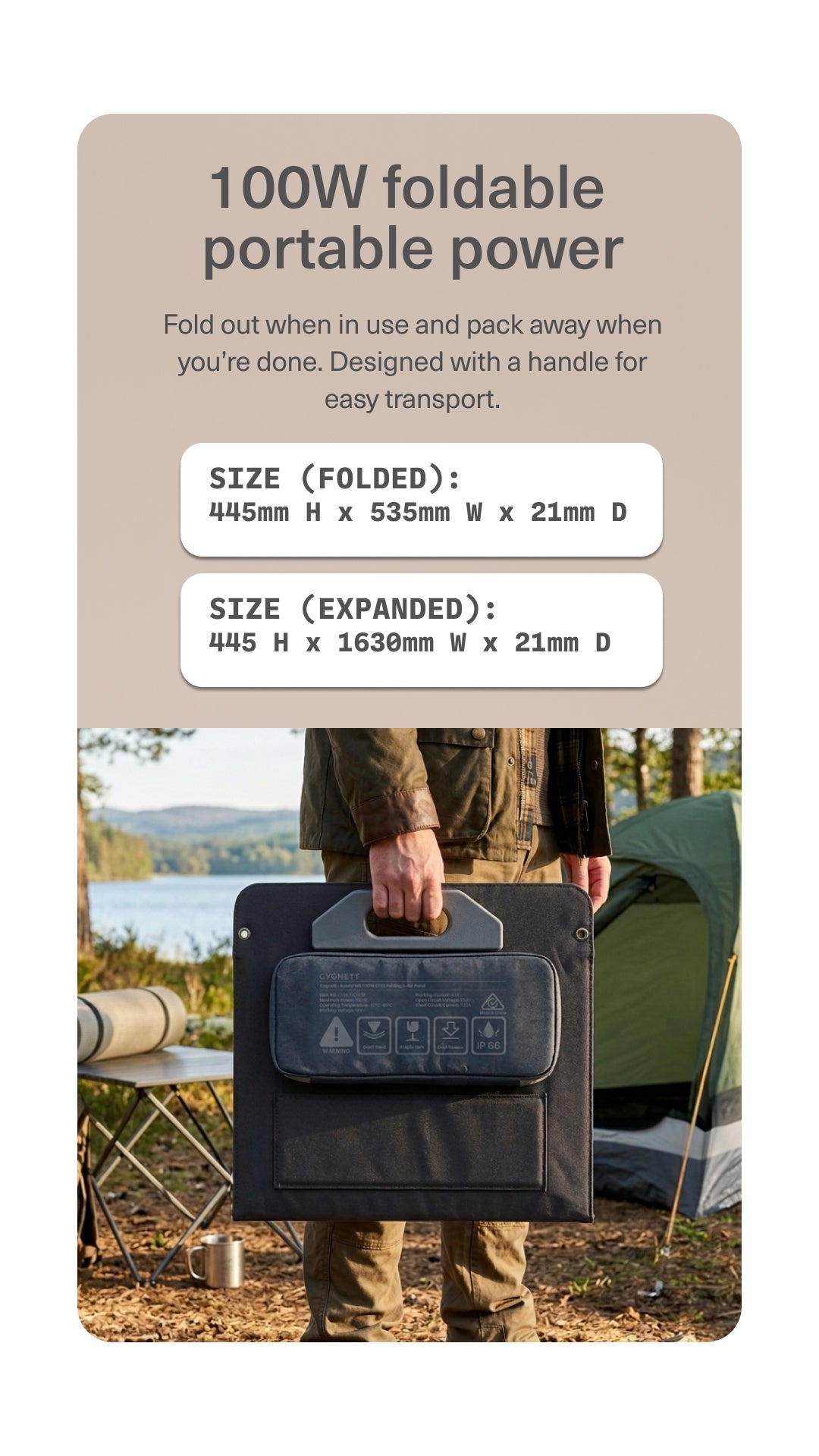 Product image - Mobile view