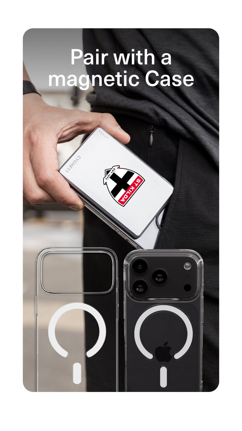 Pair with a magnetic case - Mobile view