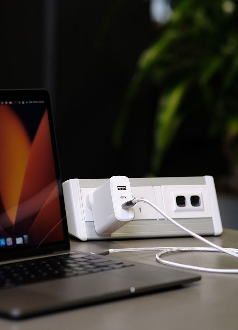 60W Dual USB-C Wall Charger