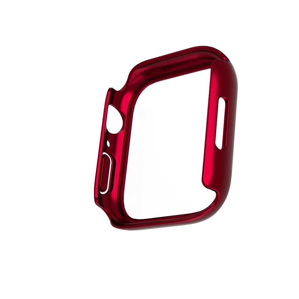 Apple Watch 7 Case with Glass Screen Protector 41mm Red