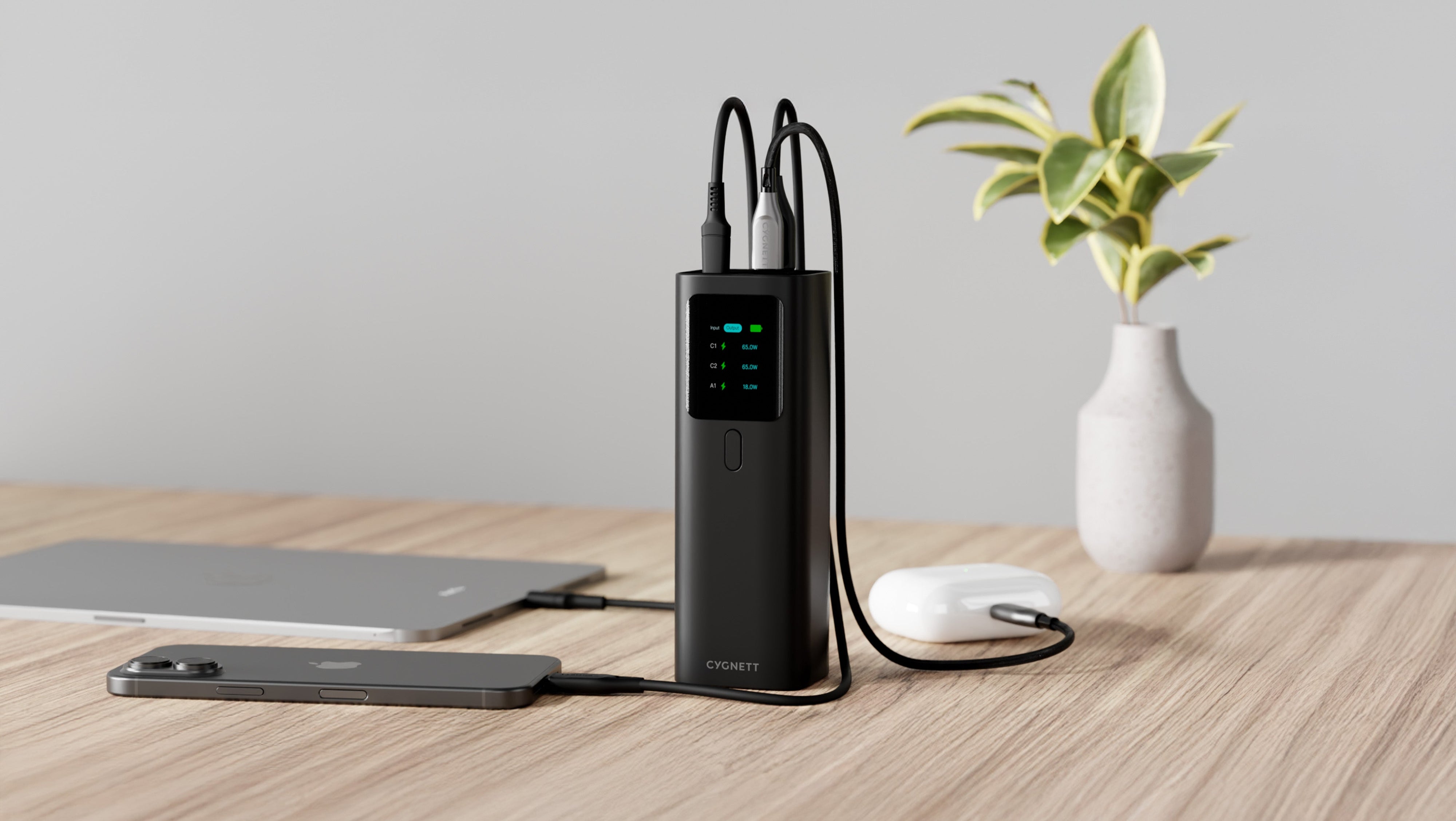 Power your journey with HighPWR 27K Laptop Power Bank (148W)