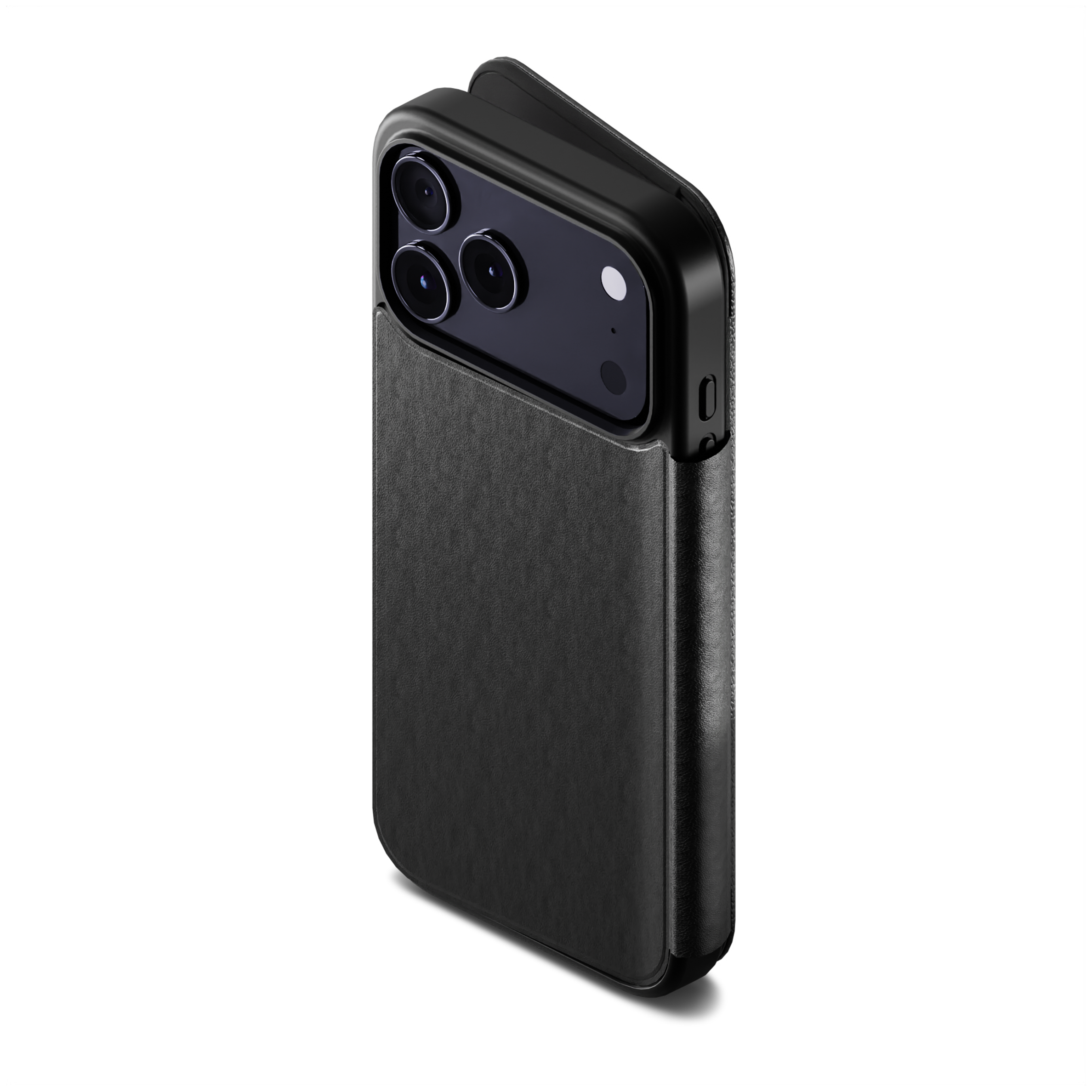 Magnetic Leather Wallet Case for iPhone 17 Pro Max