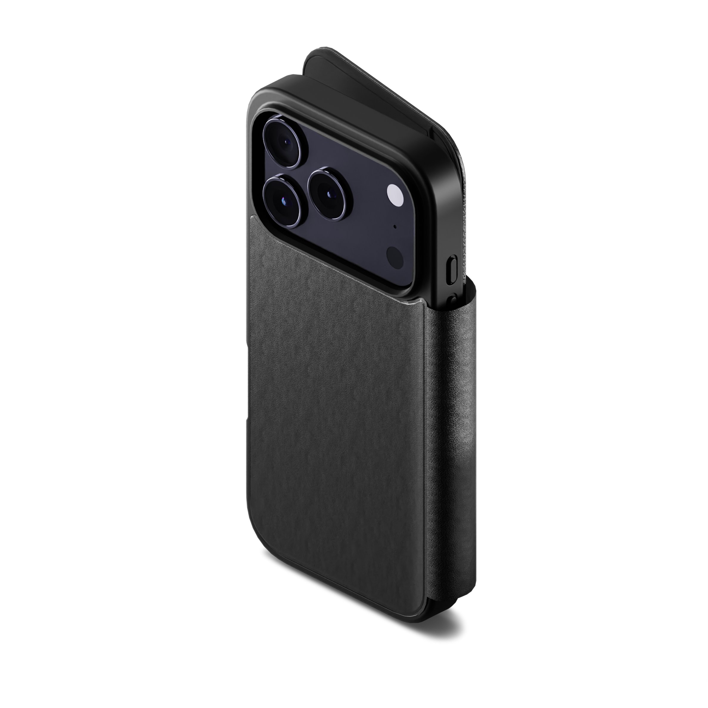 Magnetic Leather Wallet Case for iPhone 17 Pro