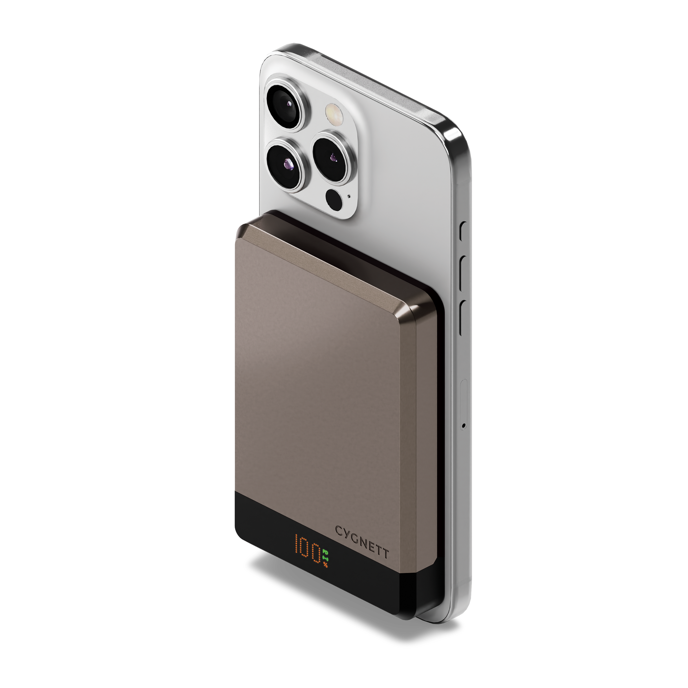 Magnetic Wireless Power Bank 10K Champagne – Cygnett