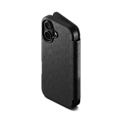 Magnetic Leather Wallet Case for iPhone 17