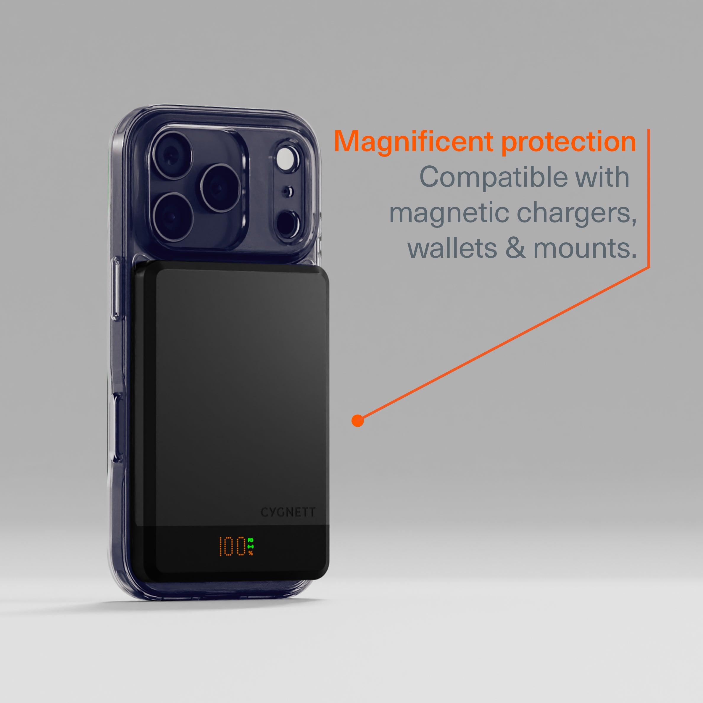 Magnetic Clear Case for iPhone 17 Pro Max