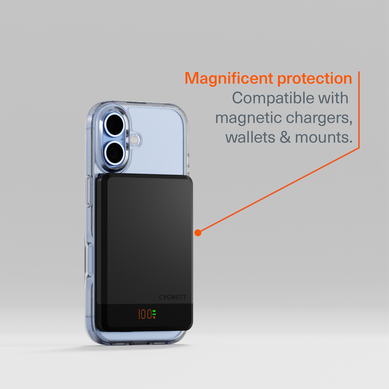 Magnetic Clear Case for iPhone 17