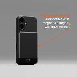 Magnetic Silicone Case for iPhone 17