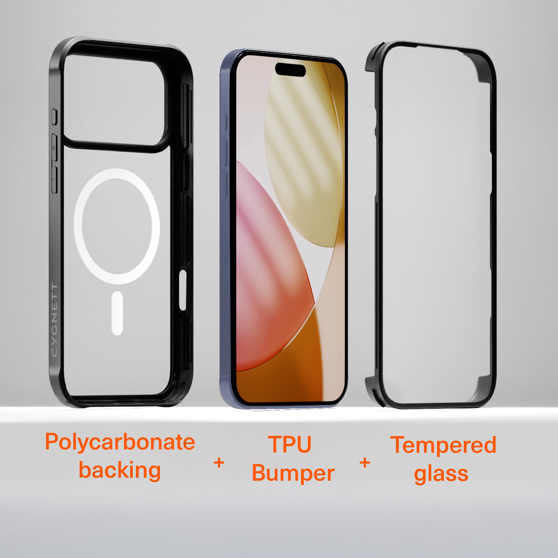 Heavy Duty 2-in-1 Case for iPhone 17 Pro Max