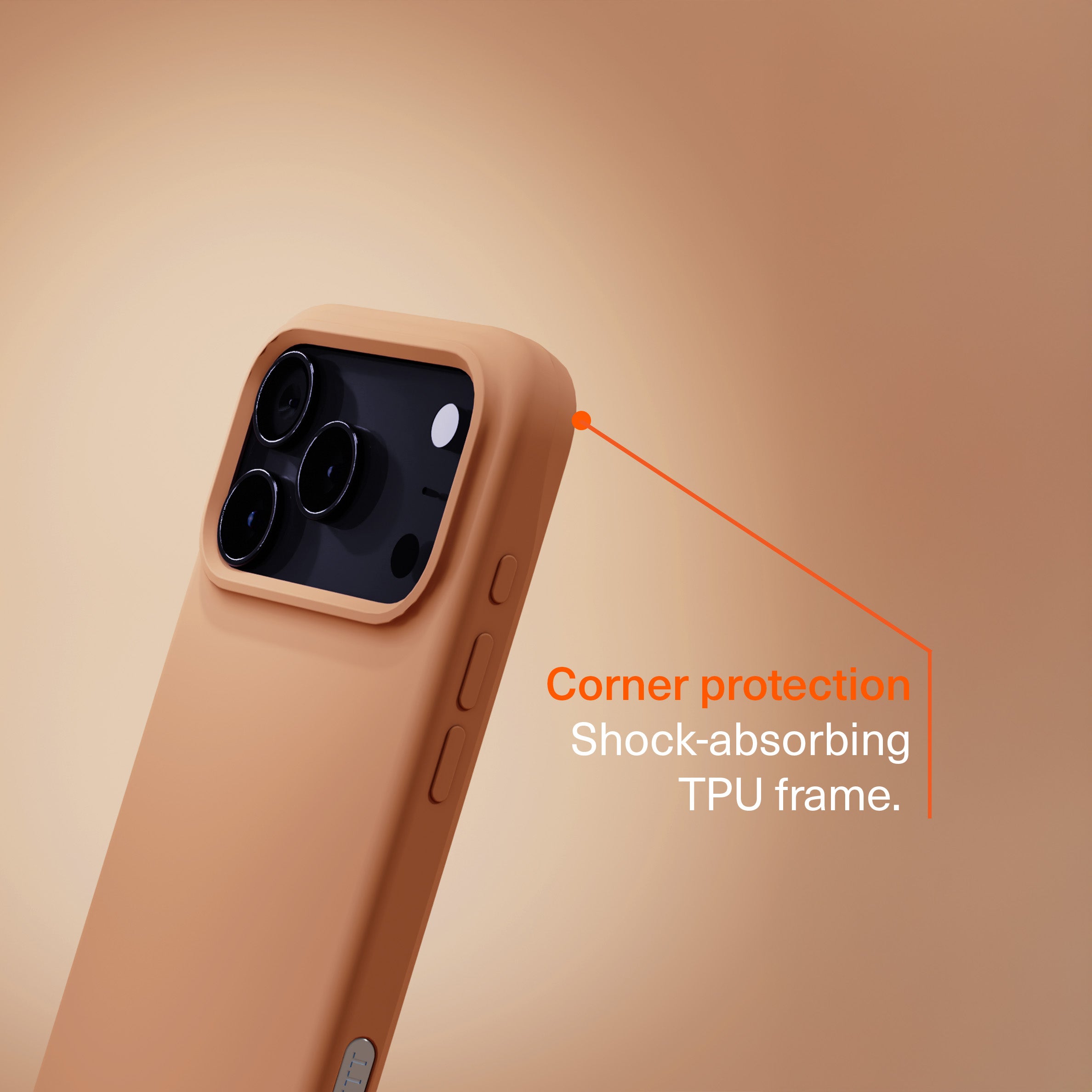 Magnetic Silicone Case for iPhone 17 Pro