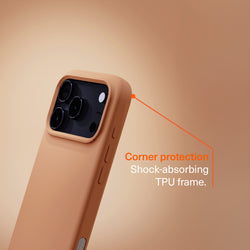 Magnetic Silicone Case for iPhone 17 Pro