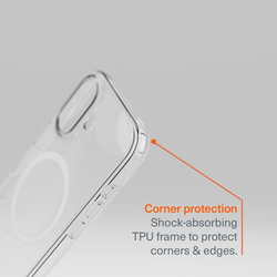 Magnetic Clear Case for iPhone 17