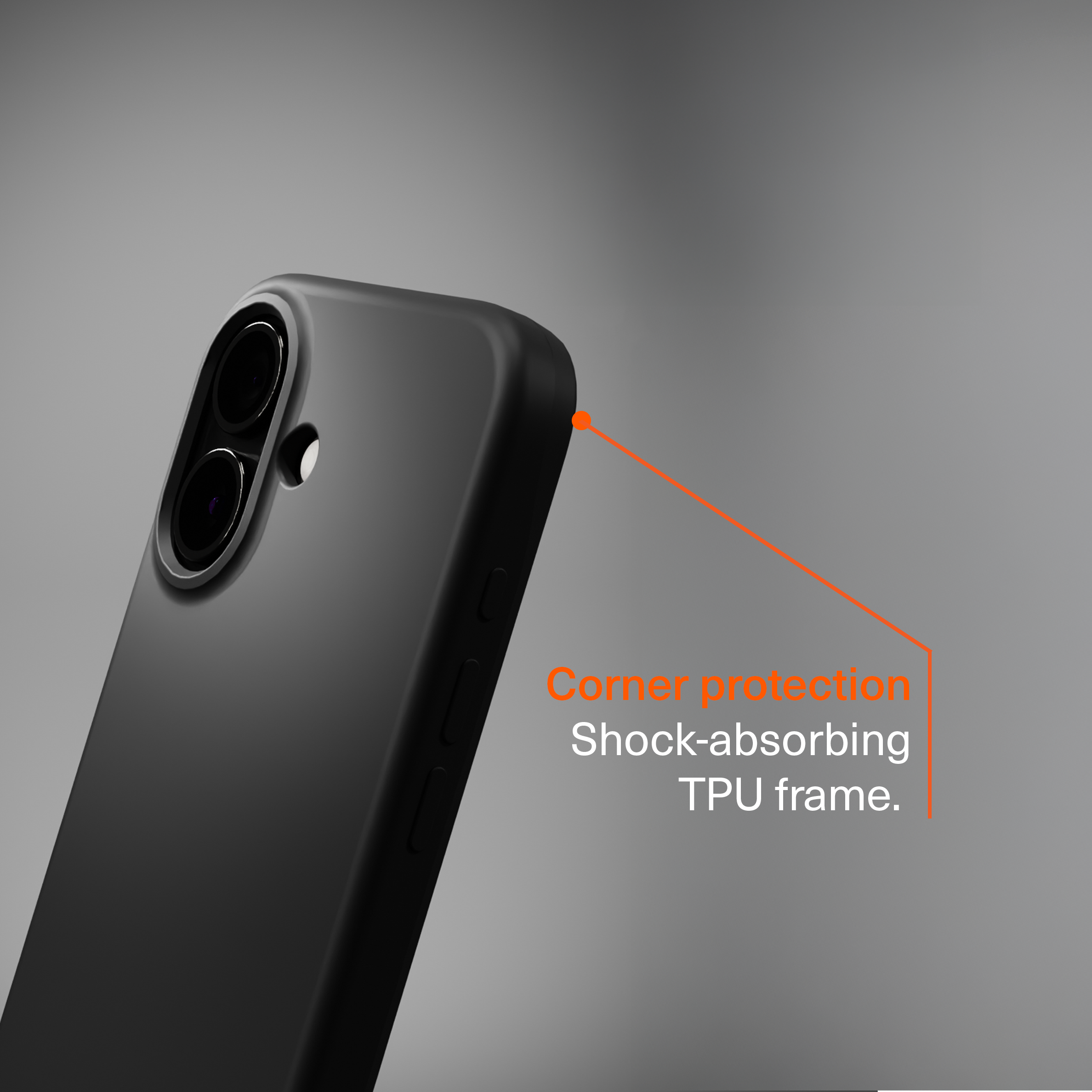 Magnetic Silicone Case for iPhone 17