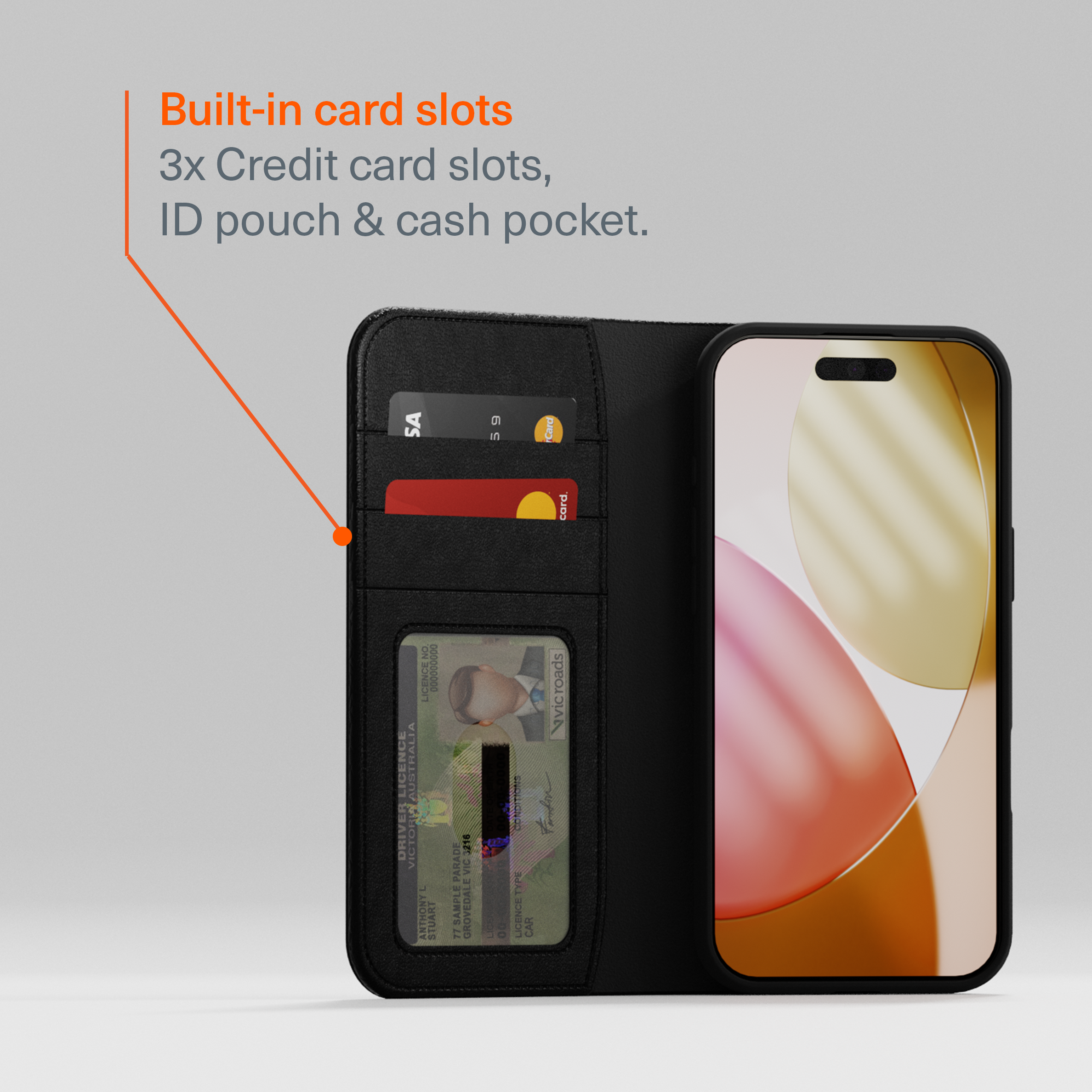 Wallet Case for iPhone 17 Pro Max