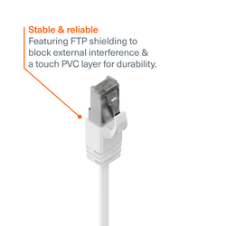 CAT6 RJ45 Gigabit Ethernet Cable - 2m