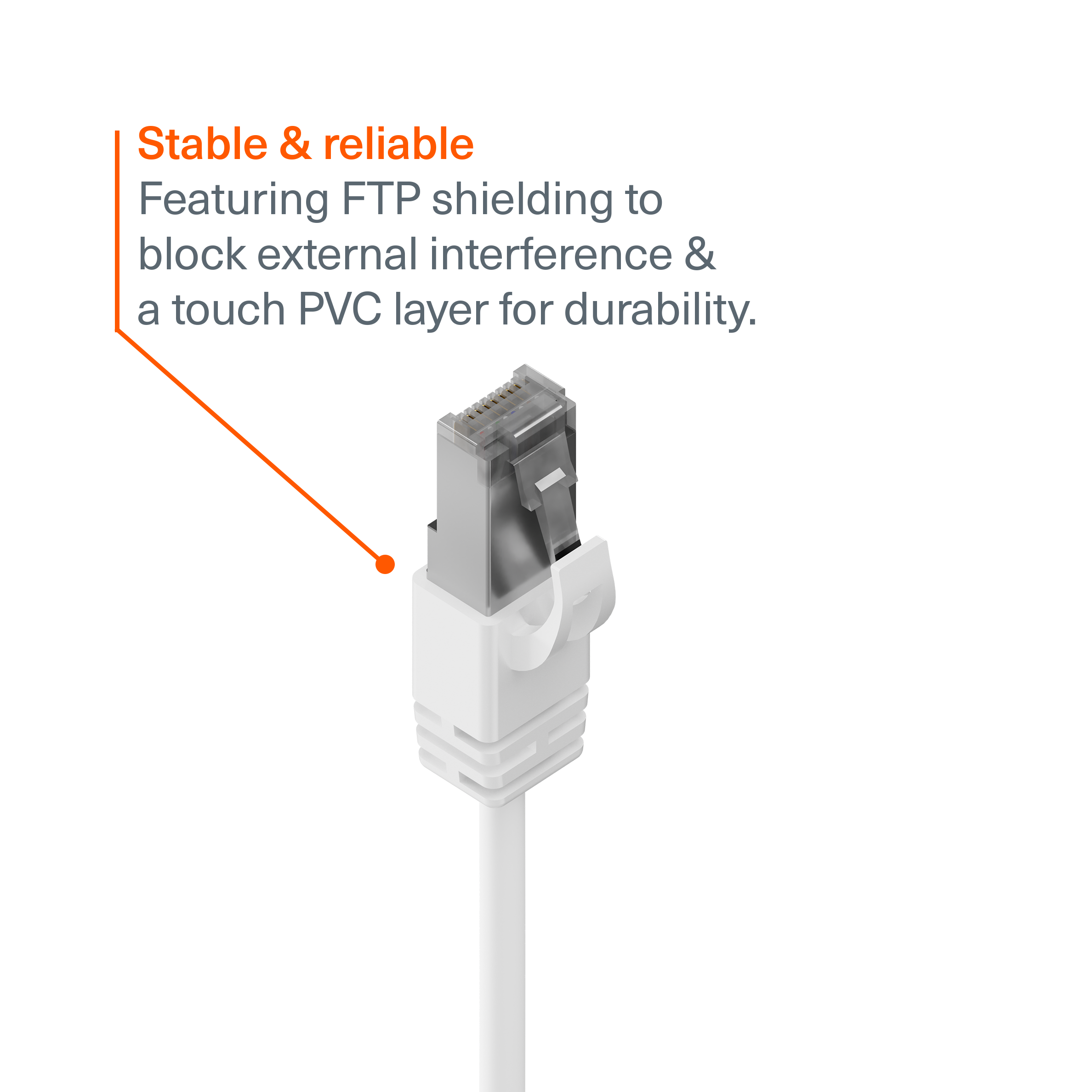 CAT6 RJ45 Gigabit Ethernet Cable - 3m