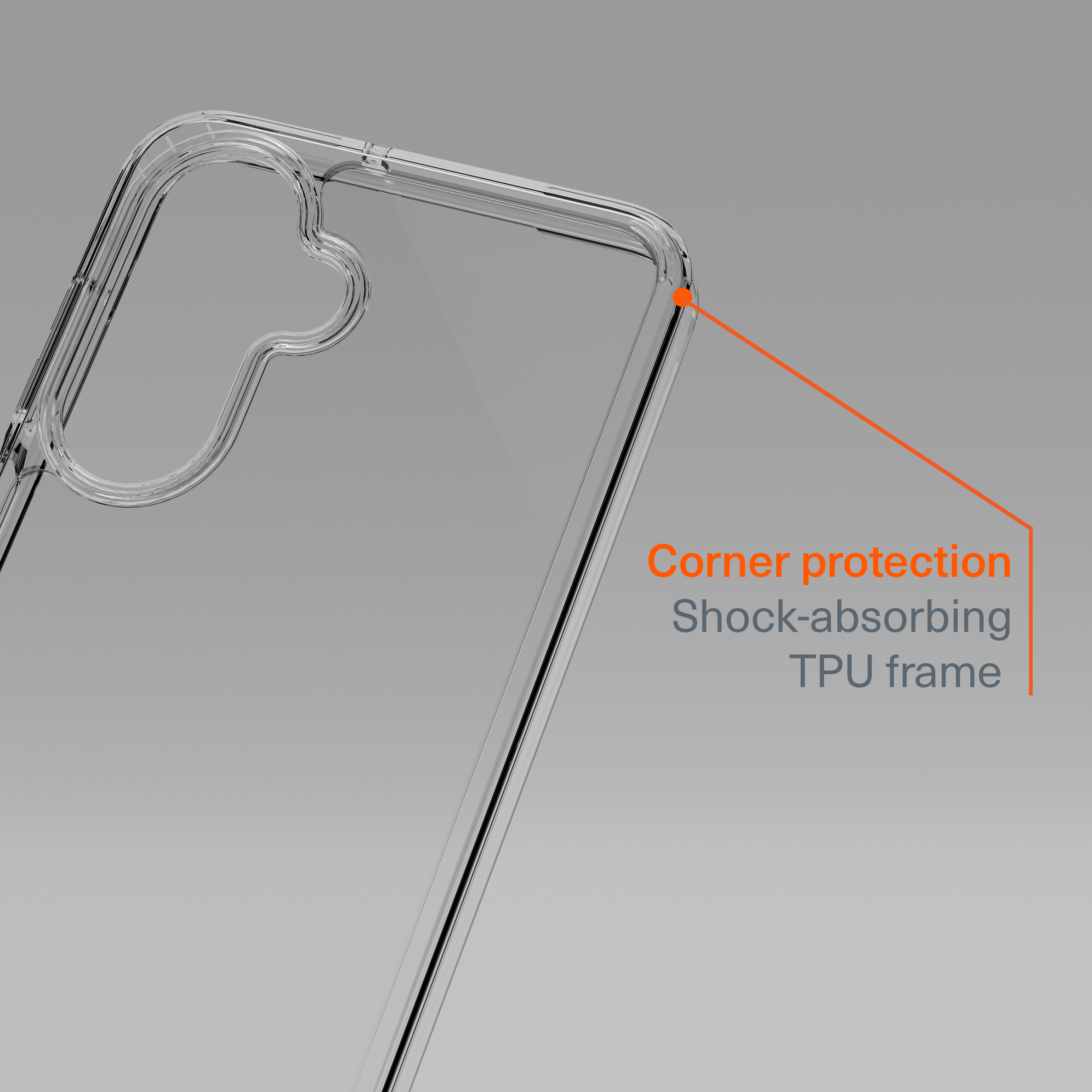 Protective Clear Case for Galaxy A17 4G/5G