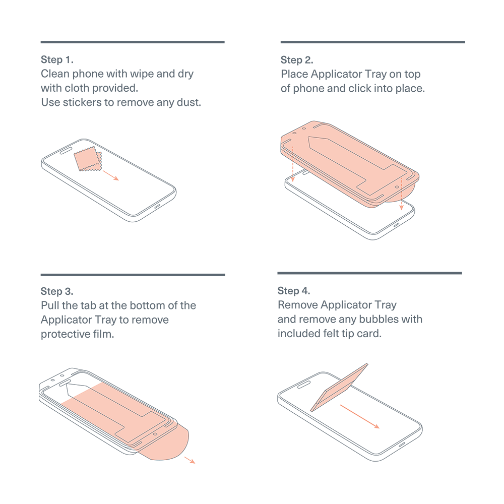 Advanced Glass Screen Protector For iPhone 17 & 16 Pro