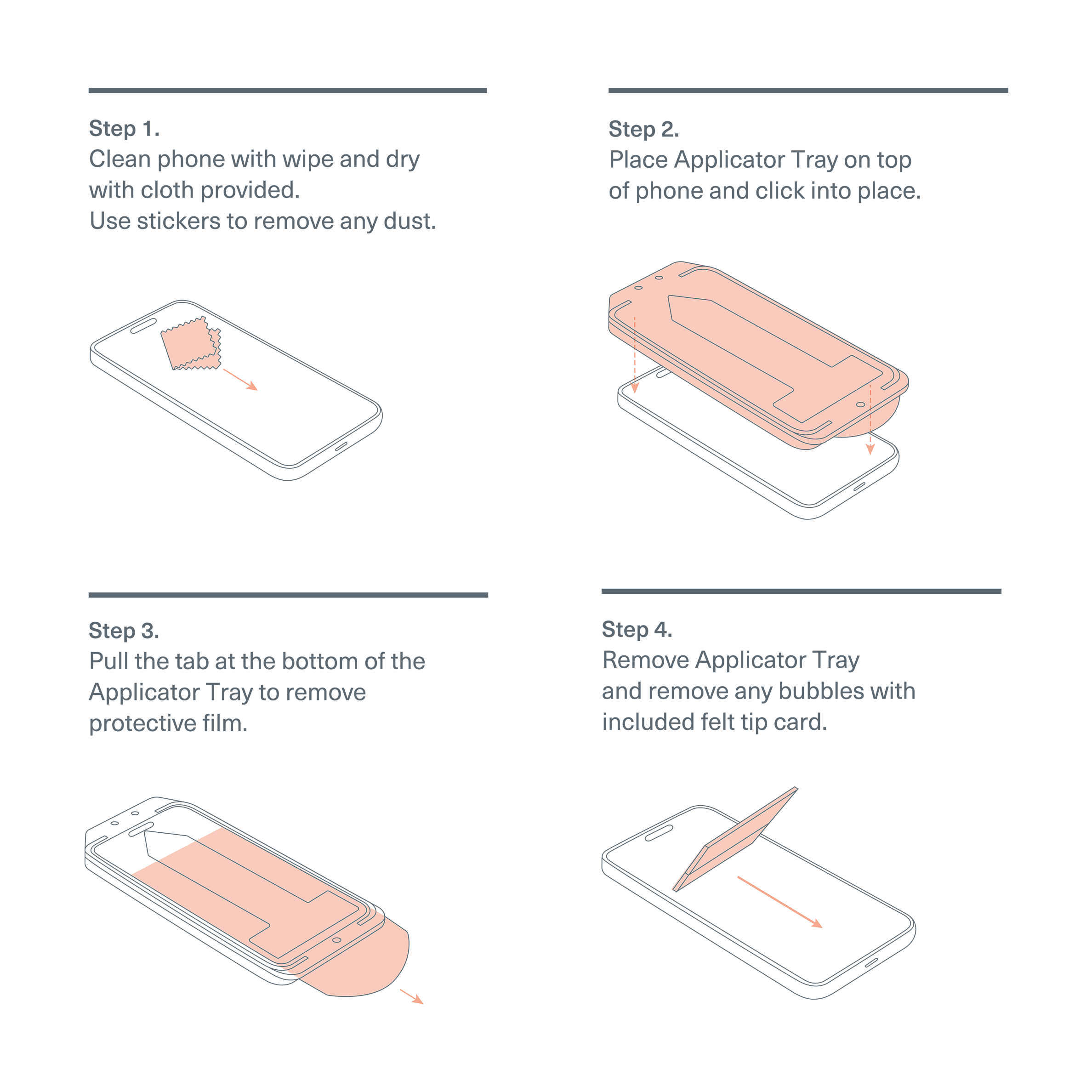 Anti-Glare Screen Protector For iPhone Air