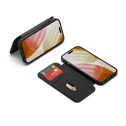 Magnetic Leather Wallet Case for iPhone 17 Pro Max