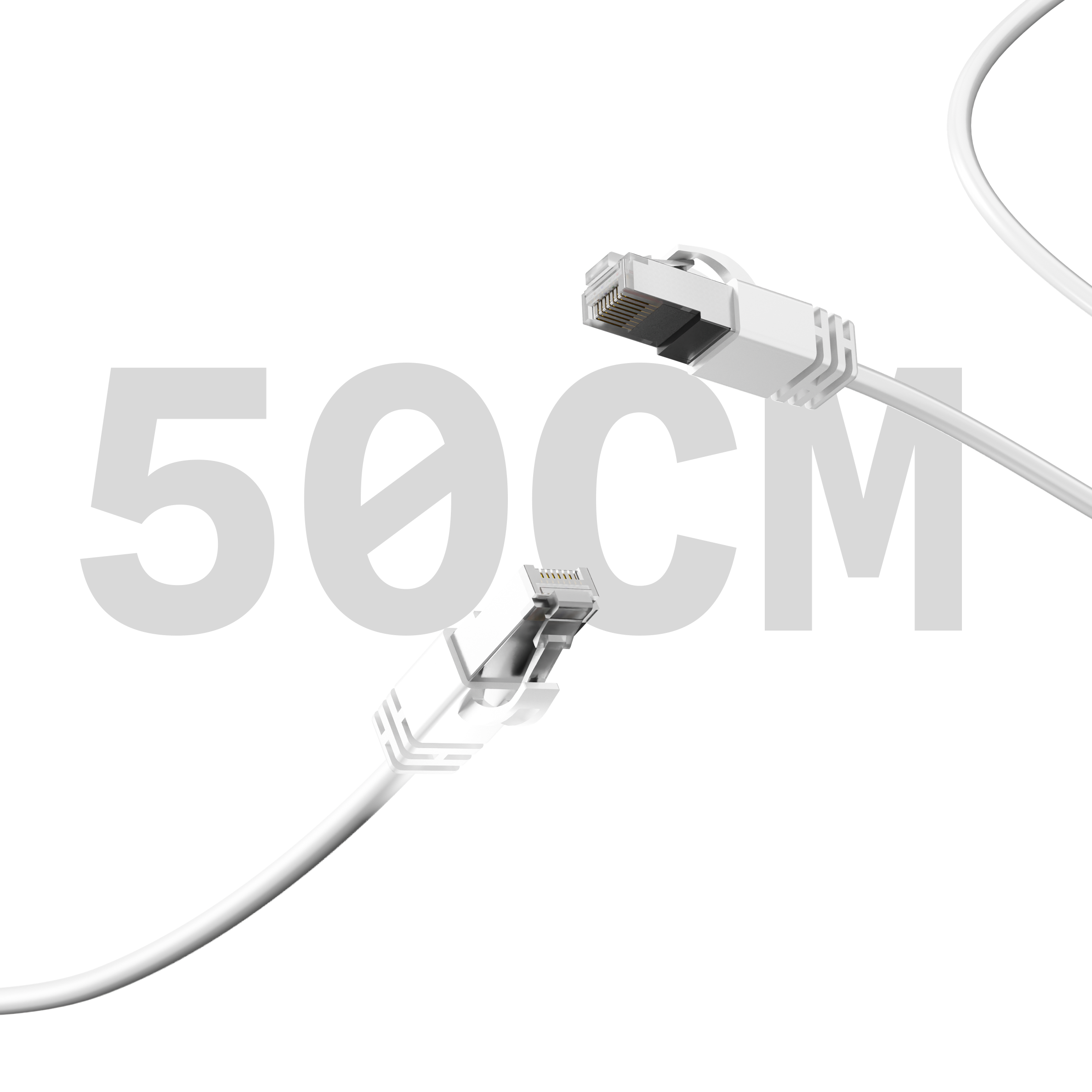 CAT6 RJ45 Gigabit Ethernet Cable - 50cm