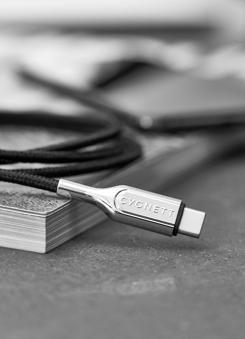 USB-C to USB-C (USB 2.0) Cable - Black 1m