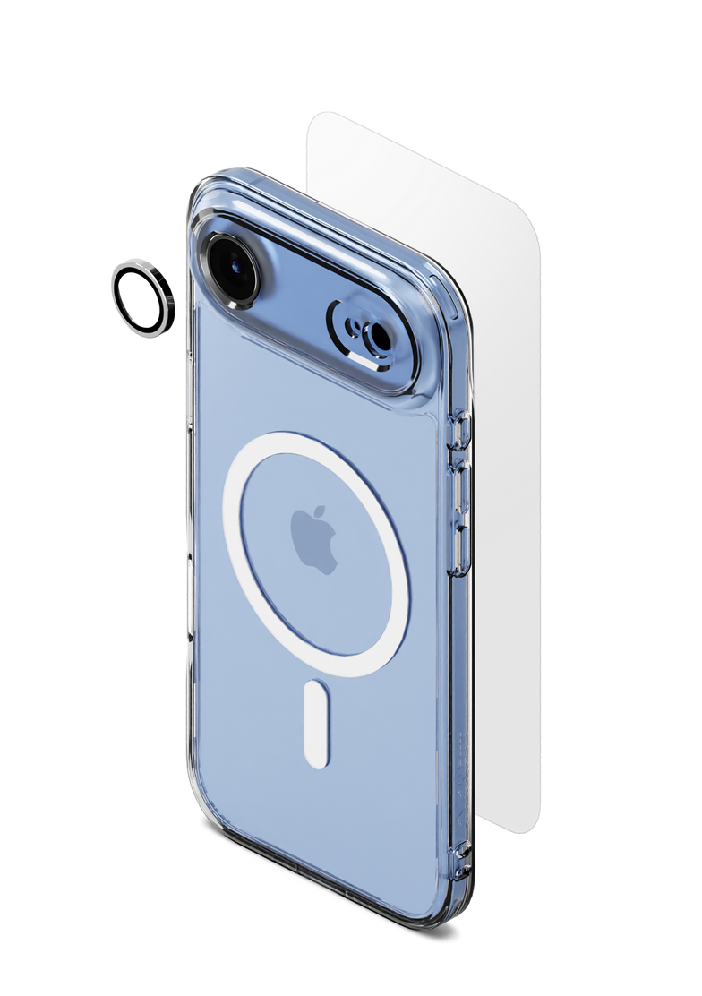 Magnetic Clear Case for iPhone 17