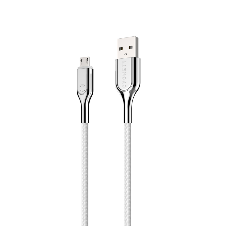Micro USB to USB-A Cable - White 2m - Cygnett (AU)