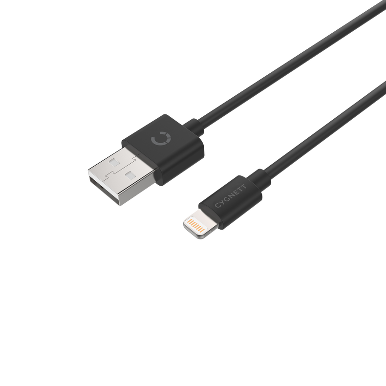 Lightning to USB-A Cable - Black 1m - Cygnett (AU)
