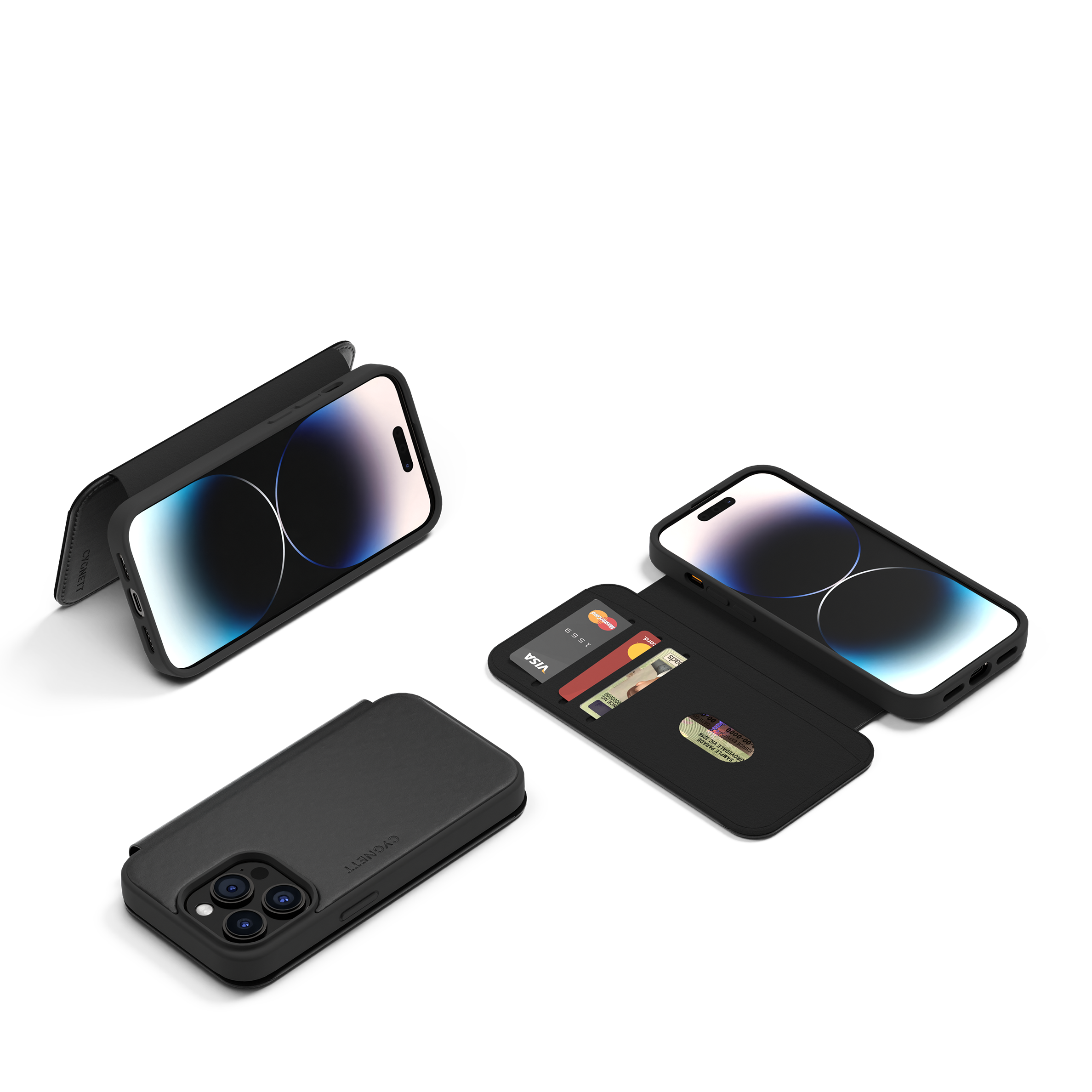 Leather Wallet Case for iPhone 14 Pro - Cygnett (AU)