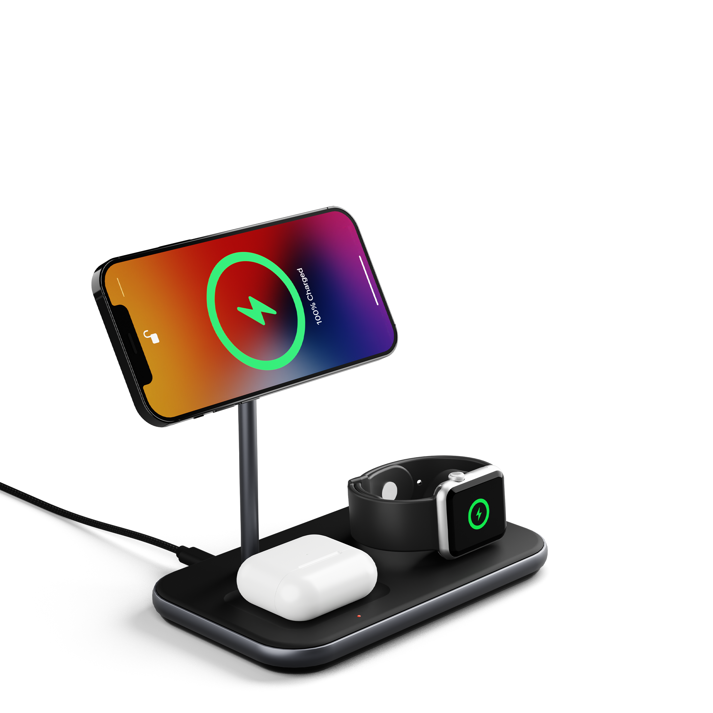3-in-1 Magnetic Wireless Charger - Cygnett (AU)