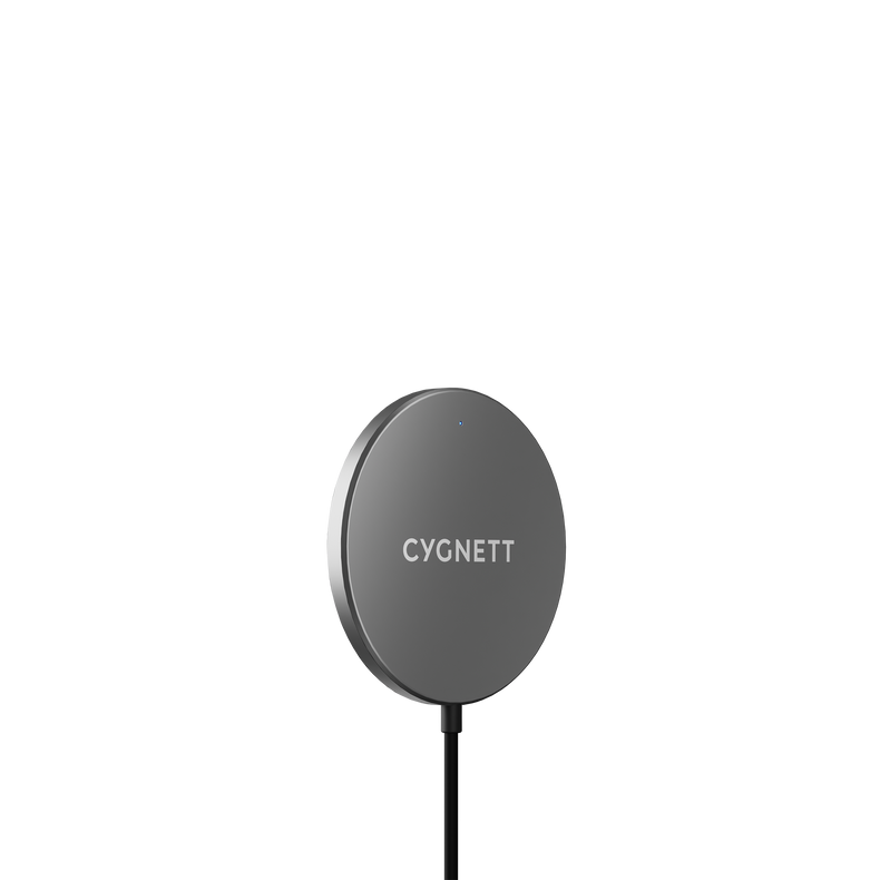 Magnetic Wireless Charging Cable - Black 1.2M - Cygnett (AU)
