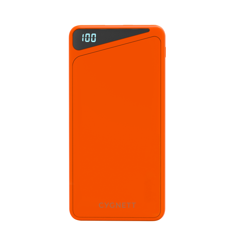 20,000 mAh Power Bank - Orange - Cygnett (AU)