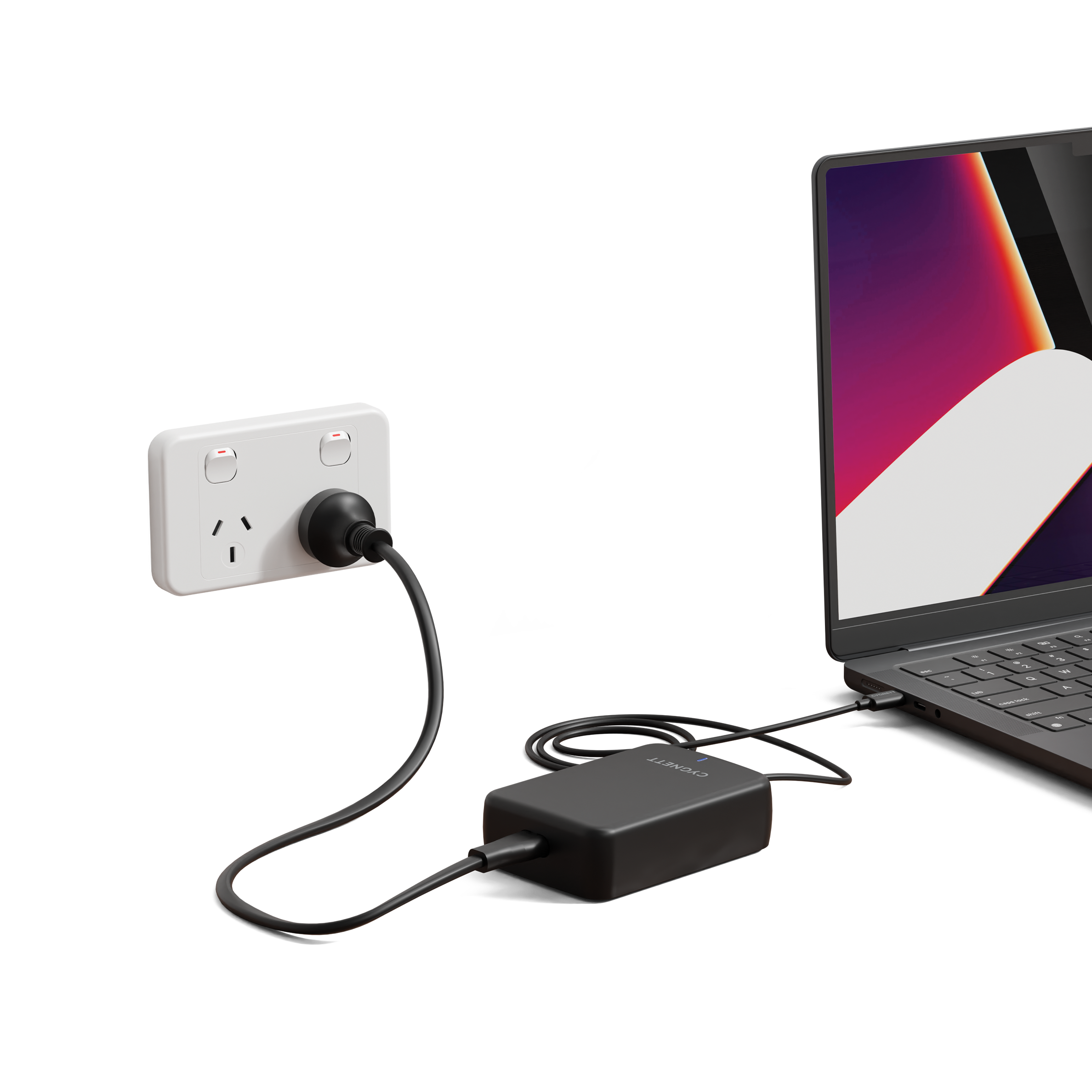 140W GaN USB-C Laptop Charger - Cygnett (AU)