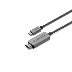8K USB-C to HDMI Cable - 2.5m Black - Cygnett (AU)