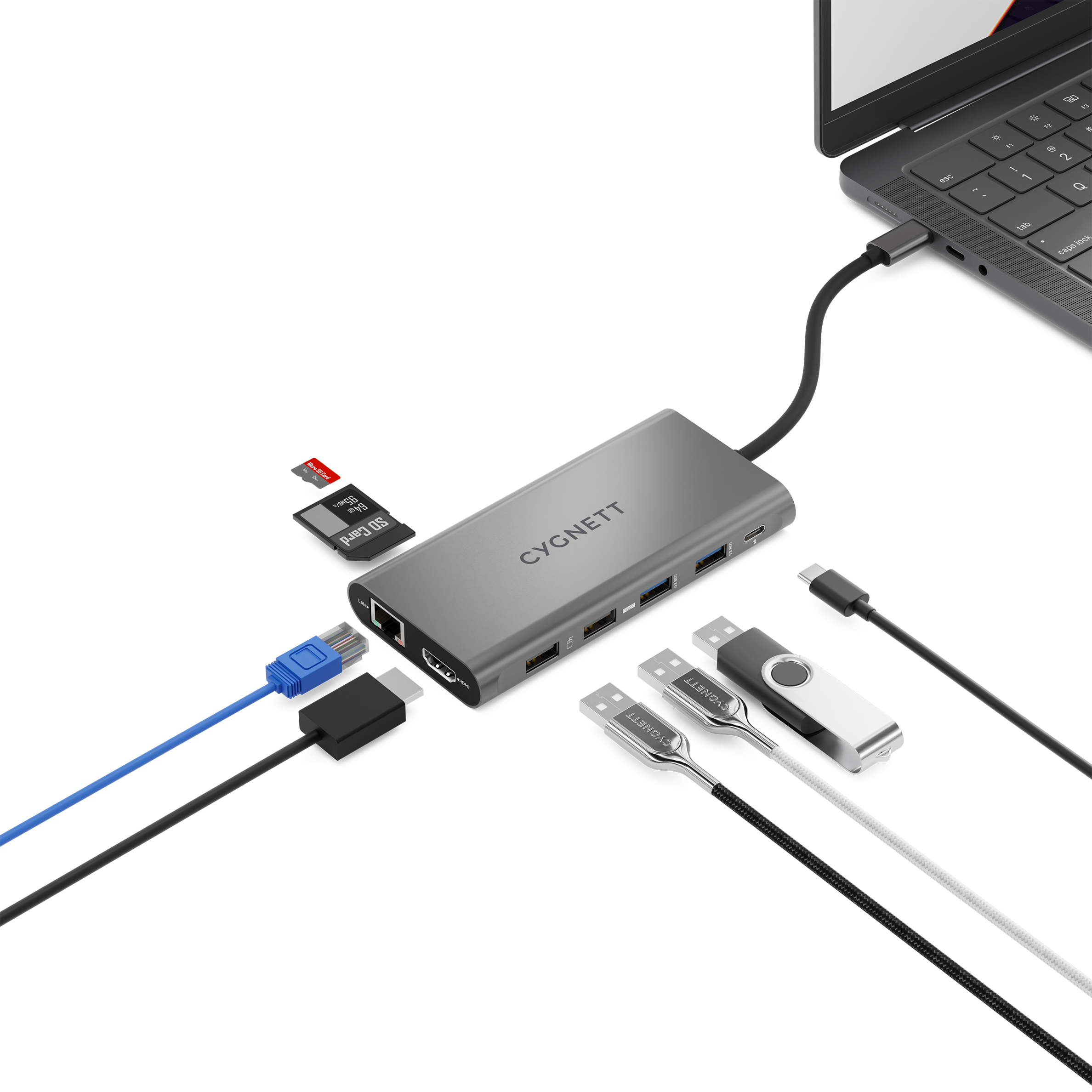 12-in-1 USB-C Hub - Cygnett (AU)