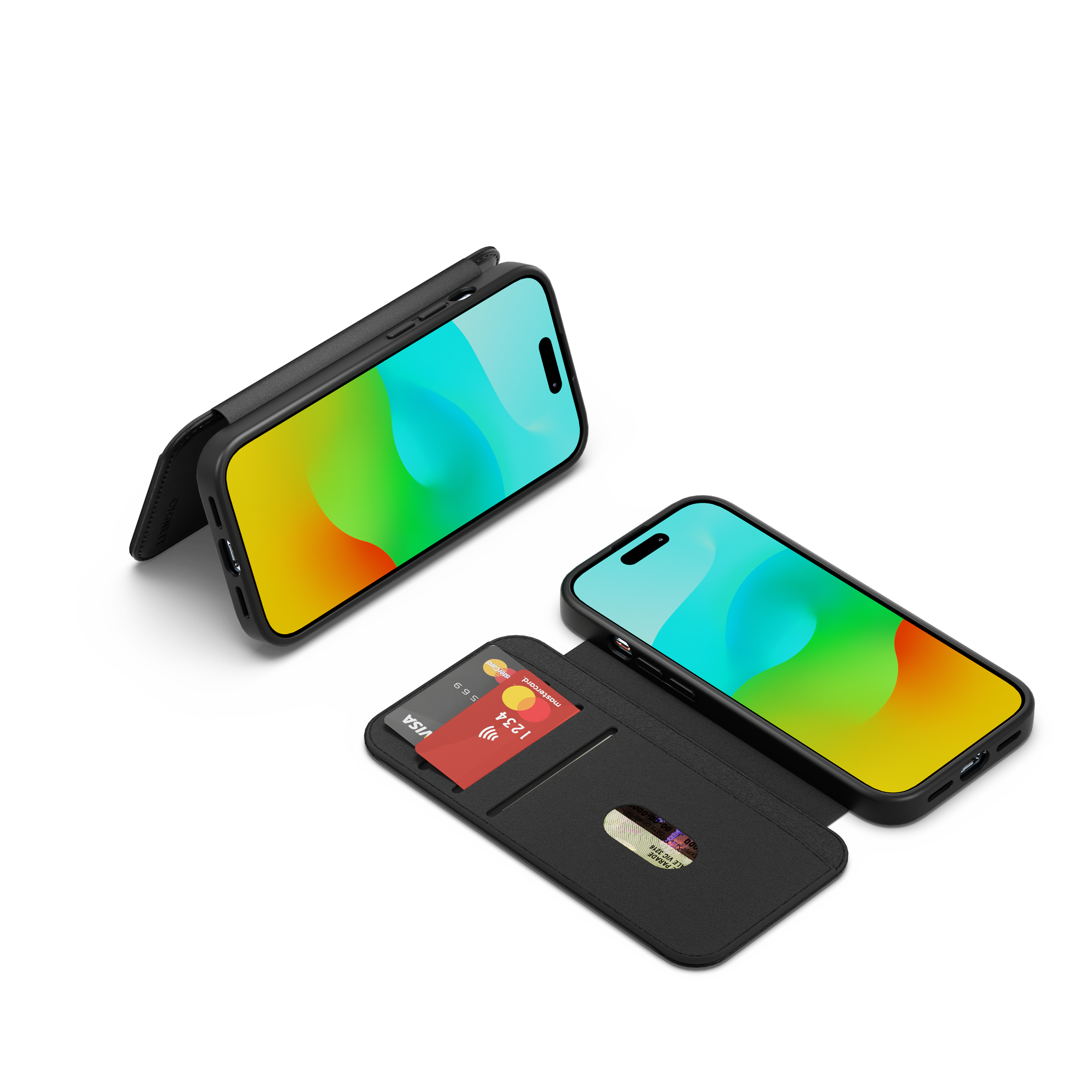 Leather Wallet Case for iPhone 15 - Cygnett (AU)