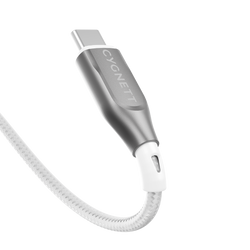 Armoured USB-C to USB-C Cable 1M  – White - Cygnett (AU)