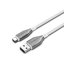 USB-C to USB-A Cable 3M - White - Cygnett (AU)
