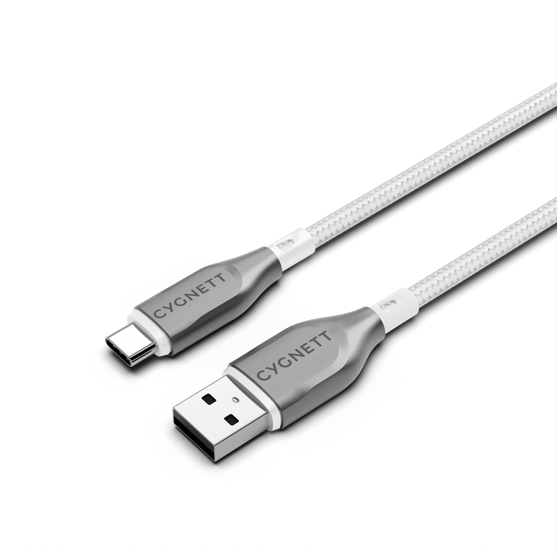 USB-C to USB-A Cable 3M - White - Cygnett (AU)