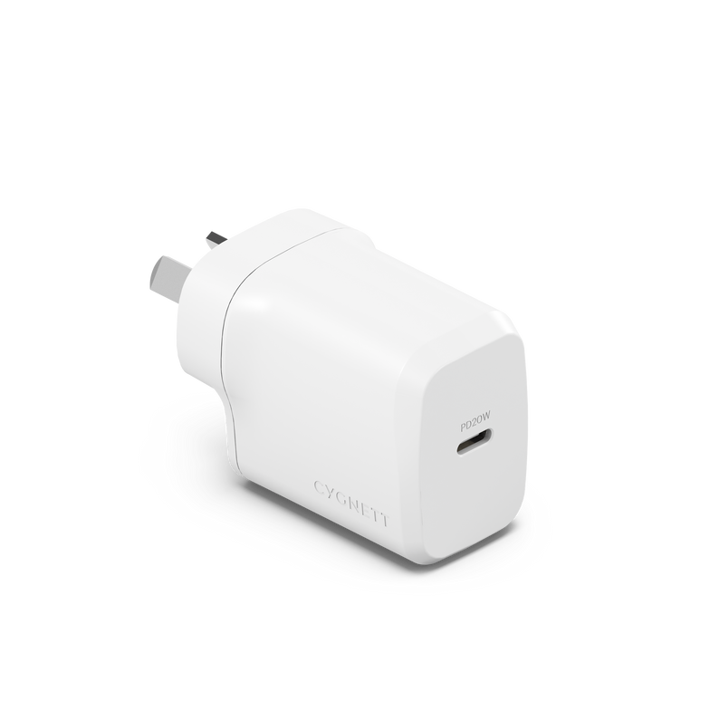 20W GaN USB-C Wall Charger - Cygnett (AU)