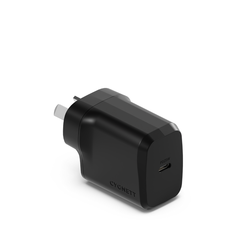 25W GaN USB-C Wall Charger - Cygnett (AU)