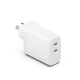 60W Dual USB-C Wall Charger - Cygnett (AU)