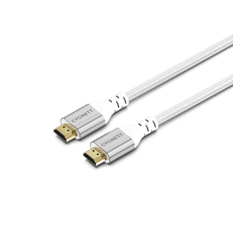 8K HDMI to HDMI Cable - 1.5m White - Cygnett (AU)