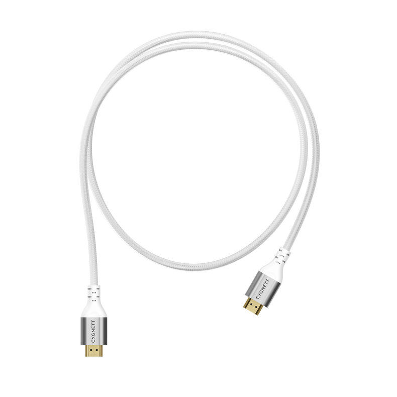 8K HDMI to HDMI Cable - 1.5m White - Cygnett (AU)
