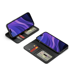 Étui Pour Iphone 16 Pro Magwallet Avec Porte-cartes Et Fonction Support Noir Cygnett à Prix Étui Pour Iphone 16 Pro Magwallet Avec Porte-cartes Et Fonction Support Noir Cygnett à Prix