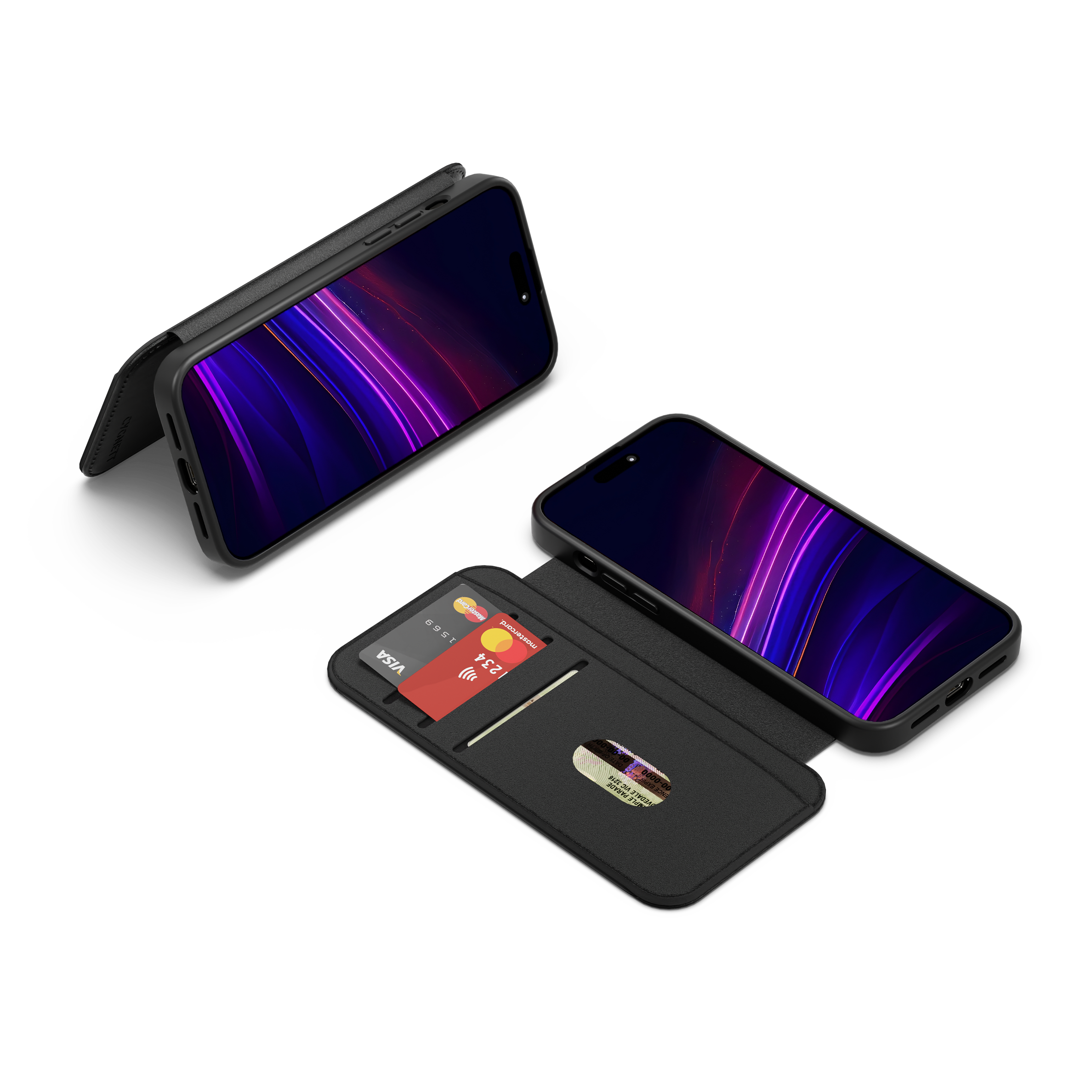 Leather Wallet Case for iPhone 16 Pro Max - Cygnett (AU)